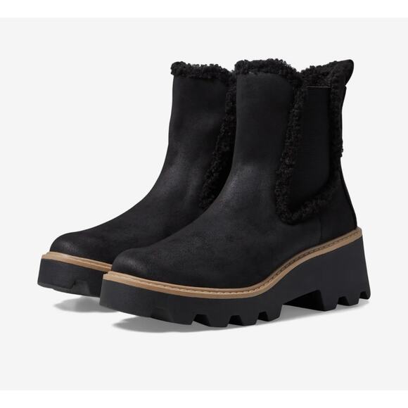 Dolce Vita Vandi Vinny Cozy Lug-Sole Platform Boots - Picture 1 of 7